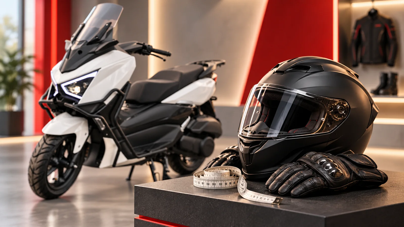 Тематическая иллюстрация MOTORED: Как выбрать шлем для скутера: примерка важнее картинки