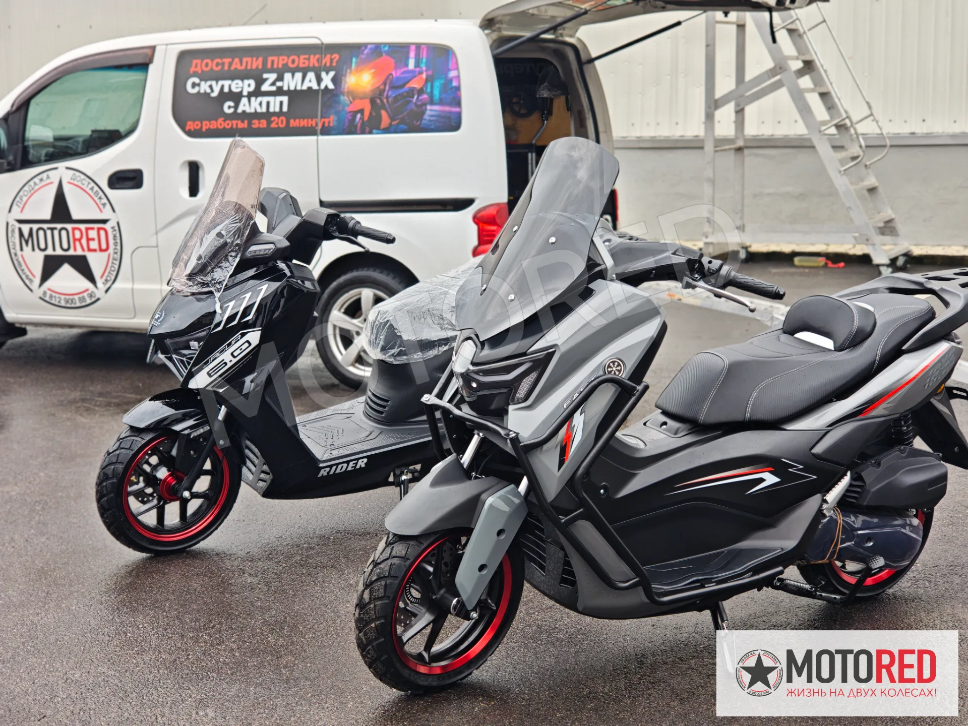 Takuma 170cc EFI  — живое фото